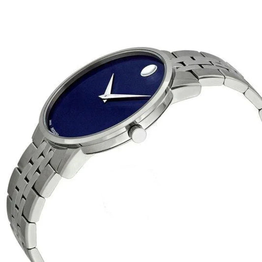 Movado Museum Classic Blue Dial Quartz Men's Watch 0607212