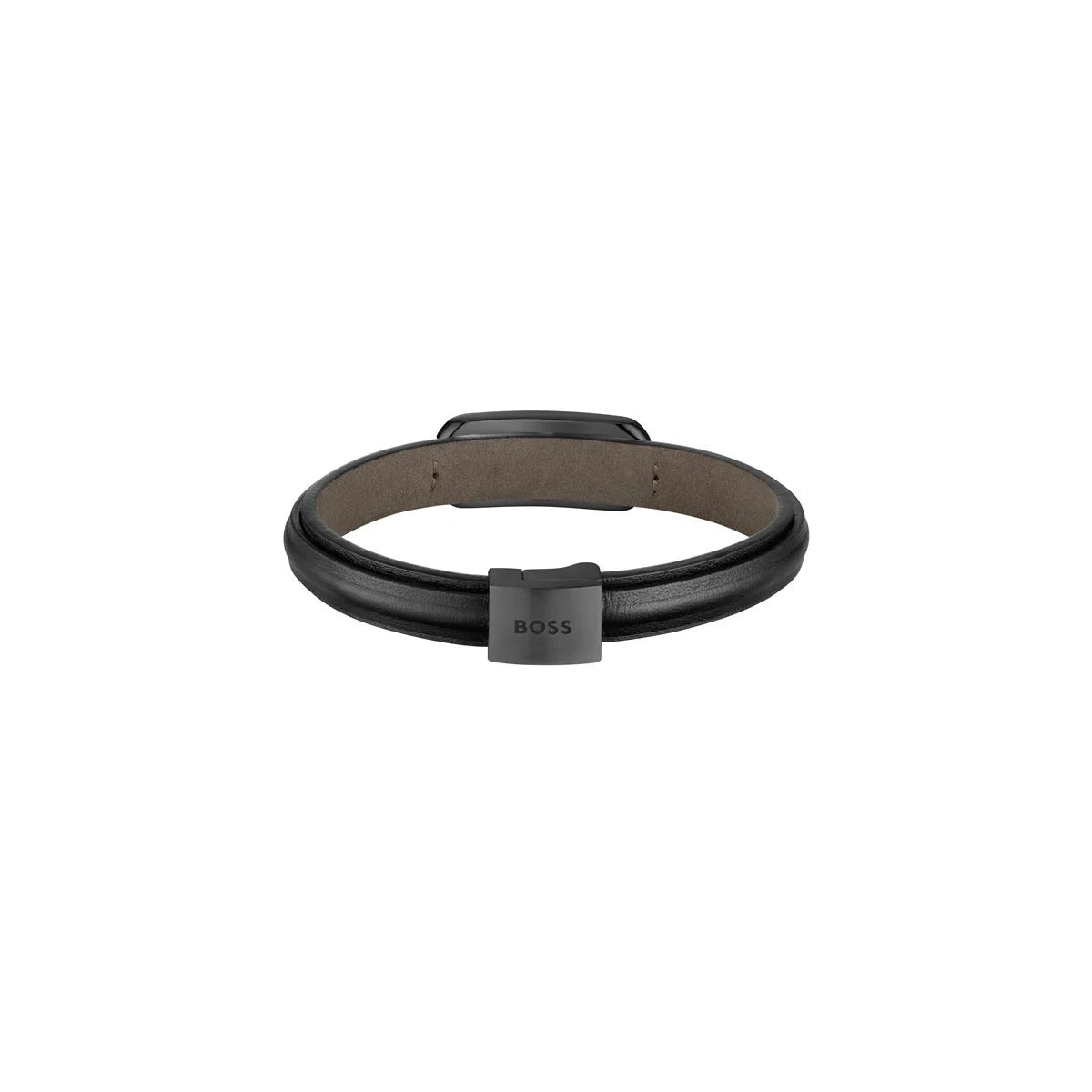 Hugo Boss Jewellery Men's Kode Collection Bracelet With Black Stainless Steel Link
