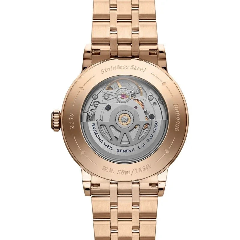 Raymond Weil Millesime Mechanical Womens Watch 2130-p5s-64001