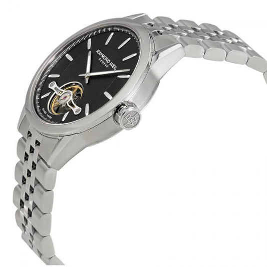 Raymond Weil Freelancer Black Dial Automatic Men's Watch 2780-ST-20001