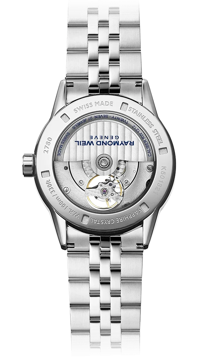 Raymond Weil 2780-ST-50001 Freelancer Calibre RW1212 Men's Automatic Blue Steel Watch