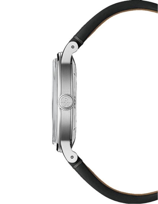 Raymond Weil Millesime Men’s Automatic Black Leather Strap Watch 2925-stc-60001