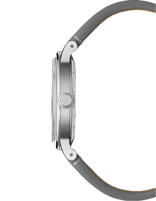 Raymond Weil Millesime Men’s Automatic Grey Leather Strap Watch 2925-stc-80001