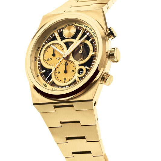 Movado BOLD Quest Chronograph Quartz Men's Watch 3601185