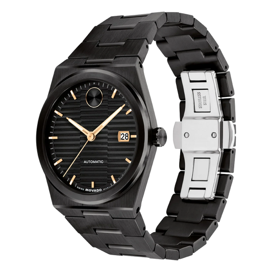 Movado BOLD Quest Automatic Unisex Watch 3601274