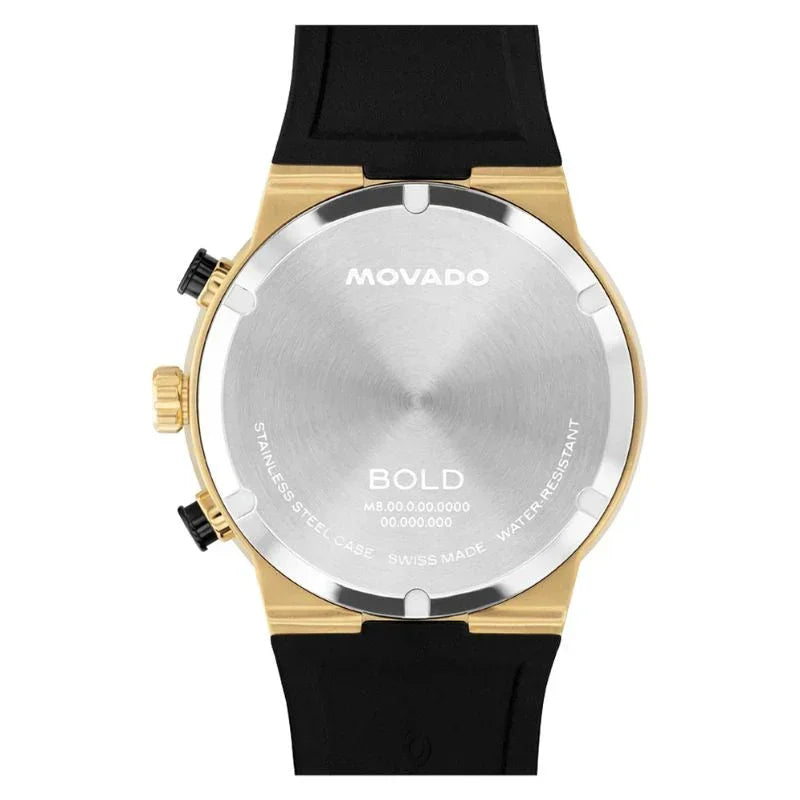 Movado BOLD Fusion Chronograph Quartz Mens Watch 3601307