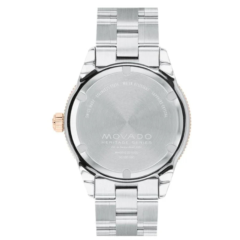 Movado Heritage Series Calendoplan Quartz Mens Watch 3650185