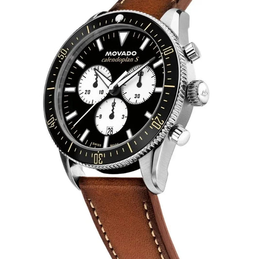 Movado Heritage Calendoplan S Chronograph Quartz Men's Watch 3650202