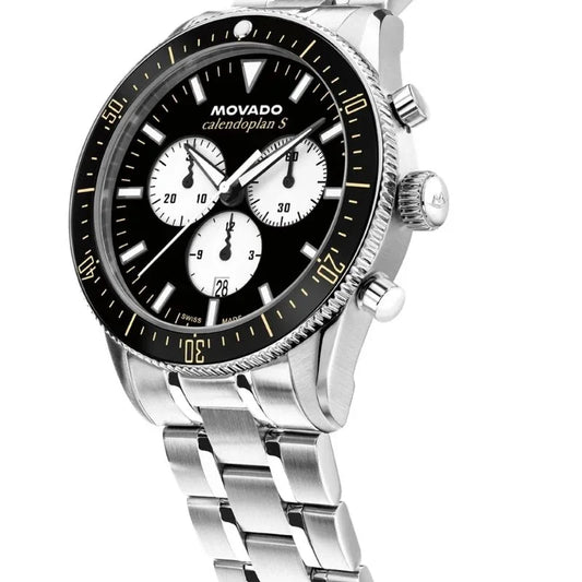 Movado Heritage Calendoplan S Quartz Chronograph Men's Watch 3650203