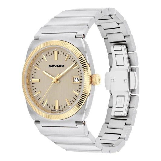 Movado Heritage Series Ondoplan Quartz Unisex Watch 3650216