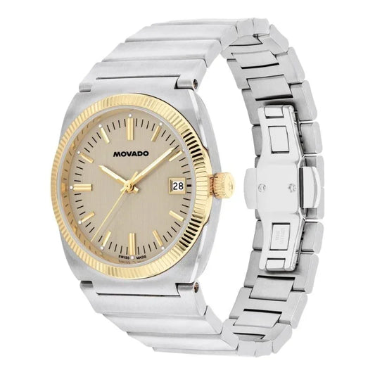 Movado Heritage Series Ondoplan Quartz Unisex Watch 3650216