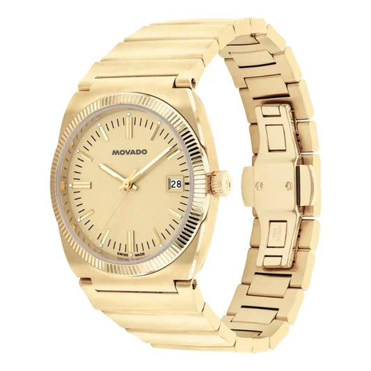 Movado Heritage Series Ondoplan Quartz Unisex Watch 3650217