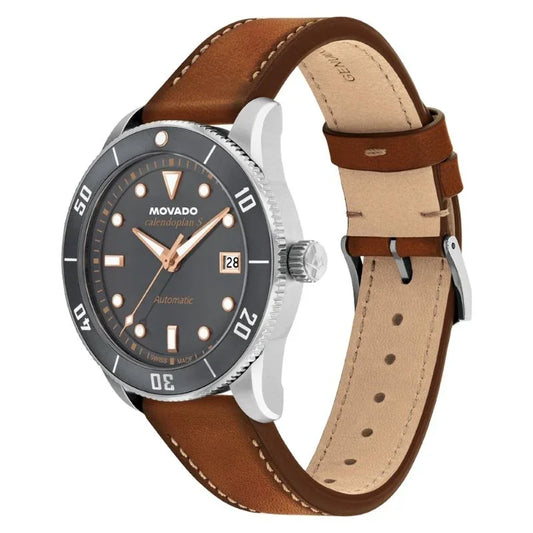 Movado Heritage Series Calendoplan S Automatic Unisex Watch 3650218