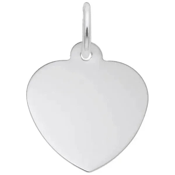 Sterling Silver Petite Classic Heart Charm