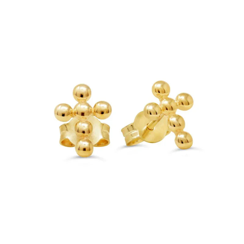 10K Yellow Gold Delights Earring