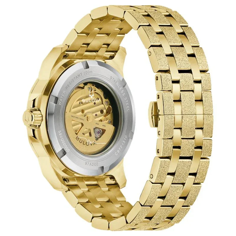 Bulova Marine Star Automatic Mens Watch 97A200