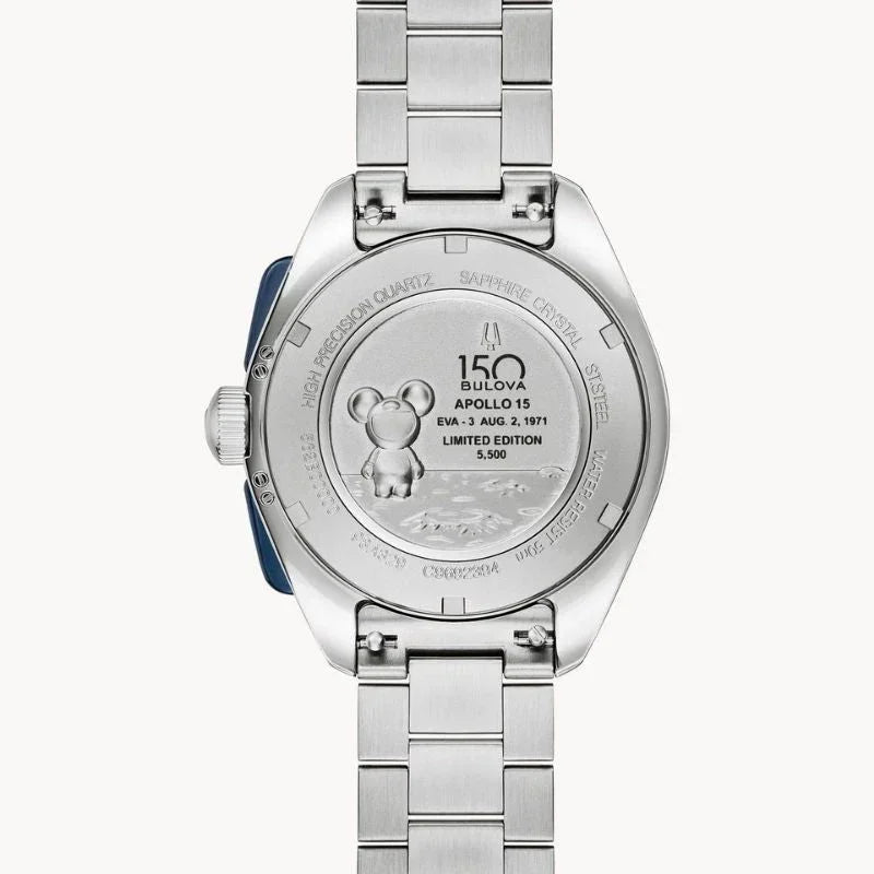 Bulova Lunar Pilot Timascus HPQ NP20 Mens Watch 98A329