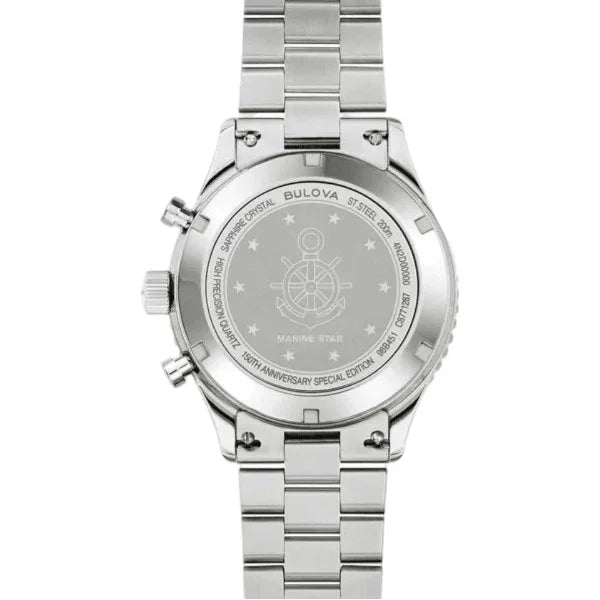 Bulova Marine Star Heritage Quartz Men's Watch 98A451