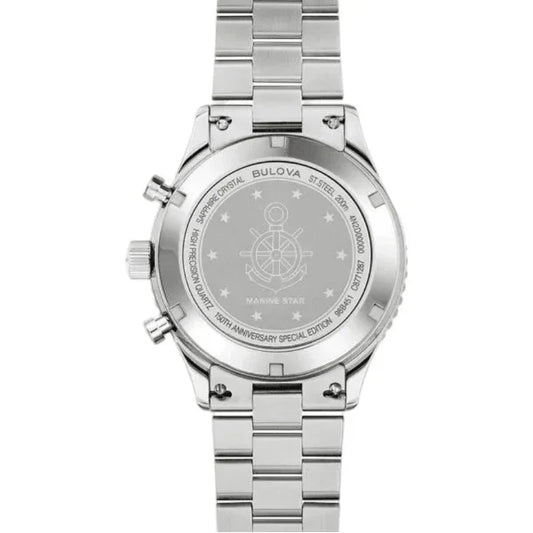 Bulova Marine Star Heritage Quartz Men's Watch 98A451