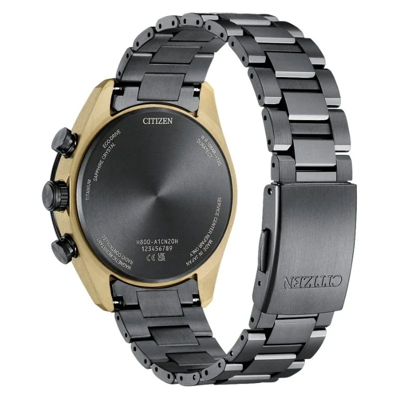 Citizen Attesa LIGHT in BLACK Limited Edition Eco-Drive Mens Watch AT8384-58E