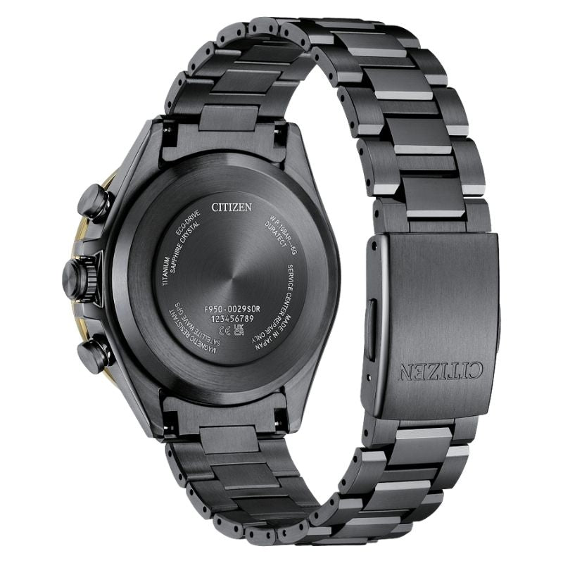 Citizen Attesa Light in Black Limited Edition Eco-Drive Mens Watch CC4078-51E