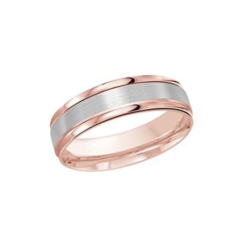 10, 14 Karat 6mm Solid Gold High Polish Rounded Lux Wedding Band