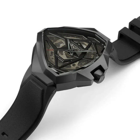Hamilton Ventura Edge Skeleton Automatic Men's Watch H24645330