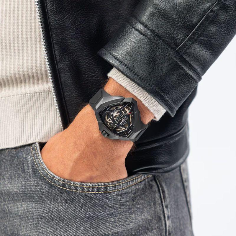 Hamilton Ventura Edge Skeleton Automatic Men's Watch H24645330