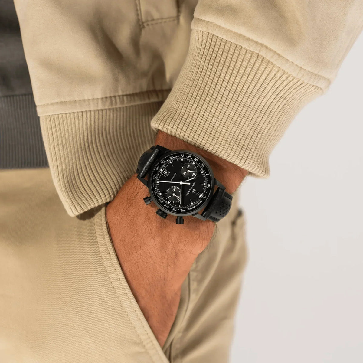 Hamilton American Classic Intra-Matic Automatic Chrono Men's Watch H38446730