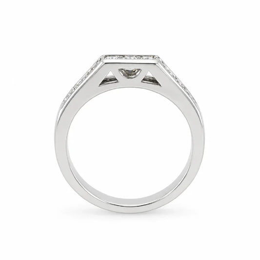 0.32CT Diamond 14K White Gold Destiny Band