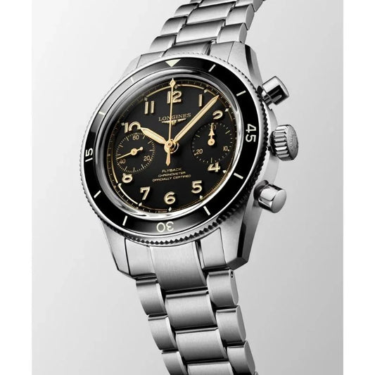 Longines Sprit Pilotn Flyback Manualwinding Men's Watch L37214536
