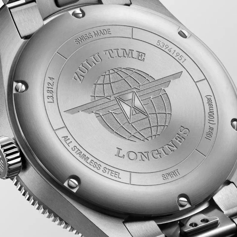 Longines Spirit Zulu Time Automatic Mens Watch L38124506