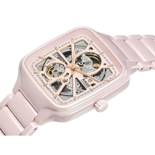 Rado True Square Automatic Open Heart Sparkling Unisex Watch R27123012