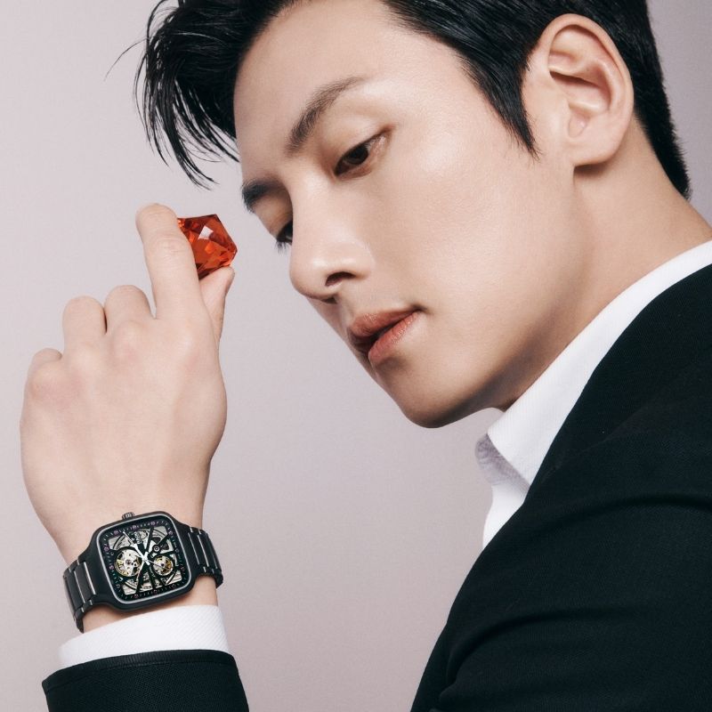 Rado True Square Open Heart X Ji Chang-wook Limited Edition Automatic Unisex Watch R27174712