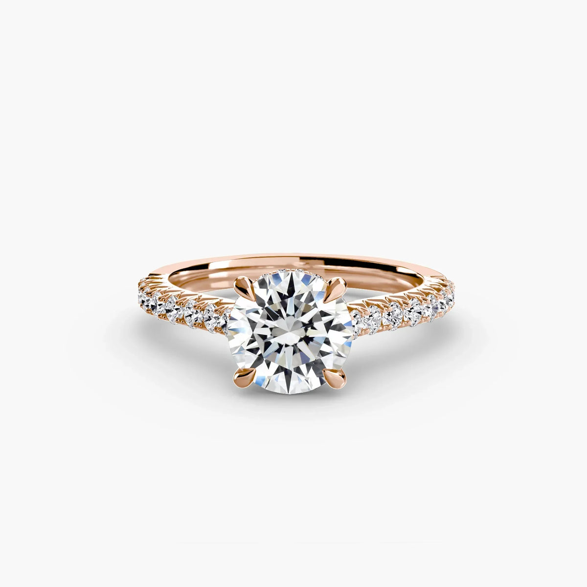 Solitaire with Pavé 5