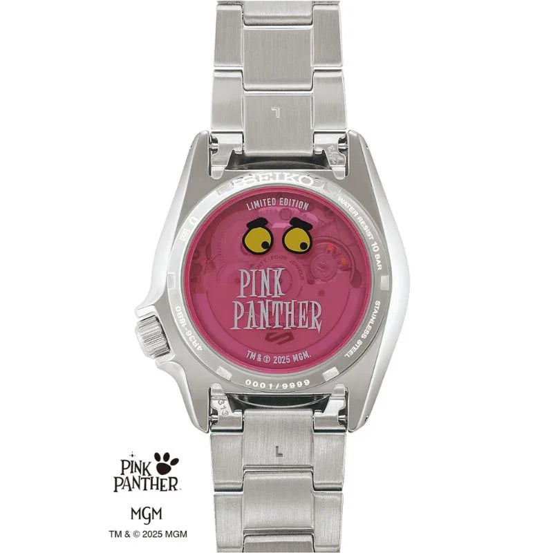 Seiko 5 Sports SKX series Pink Panther Limited Edition Automatic Men's Watch SRPM07K1