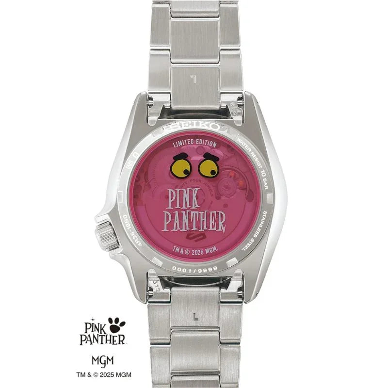 Seiko 5 Sports SKX series Pink Panther Limited Edition Automatic Men's Watch SRPM07K1