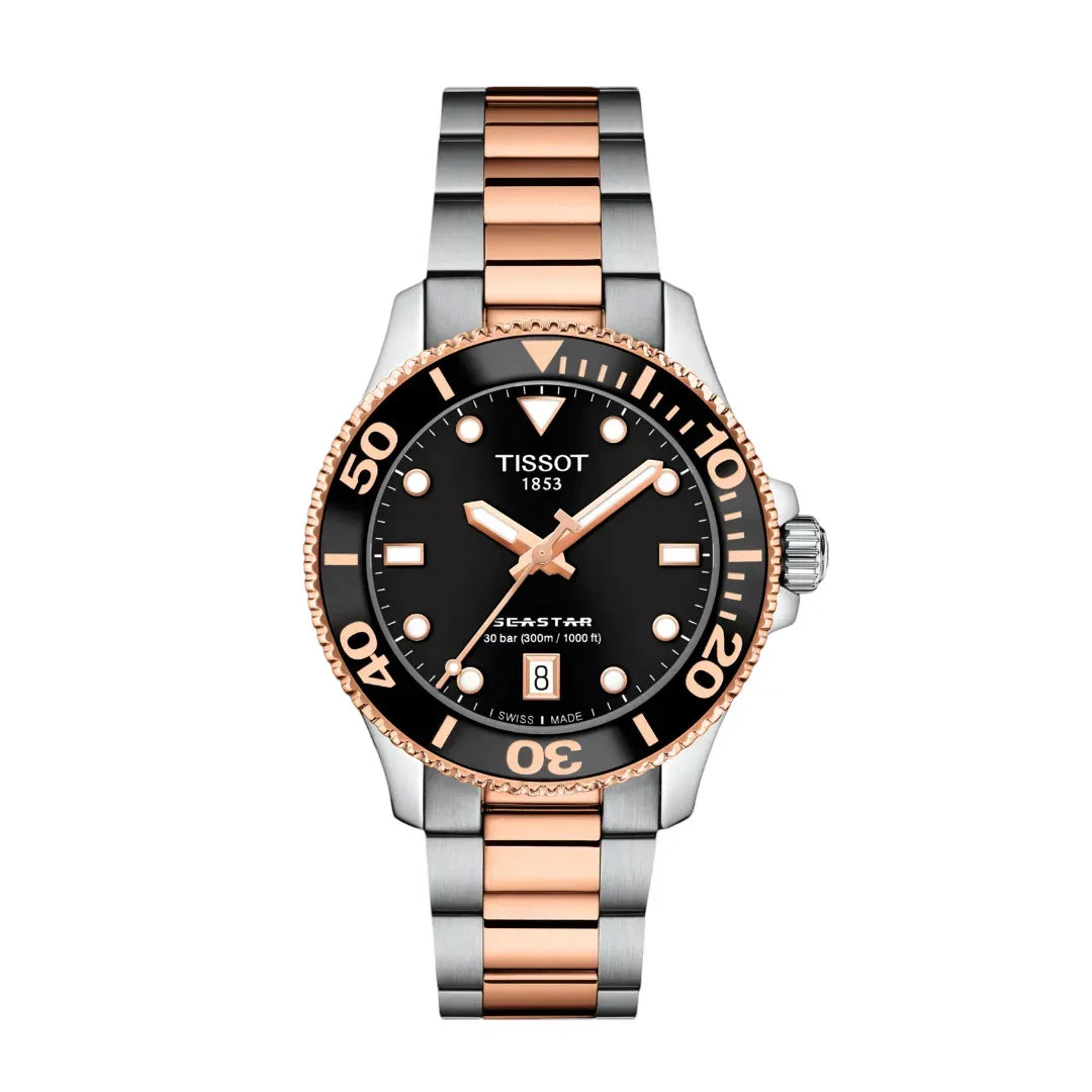 Tissot Seastar 1000 Quartz 36mm Women's Watch T1202102205101