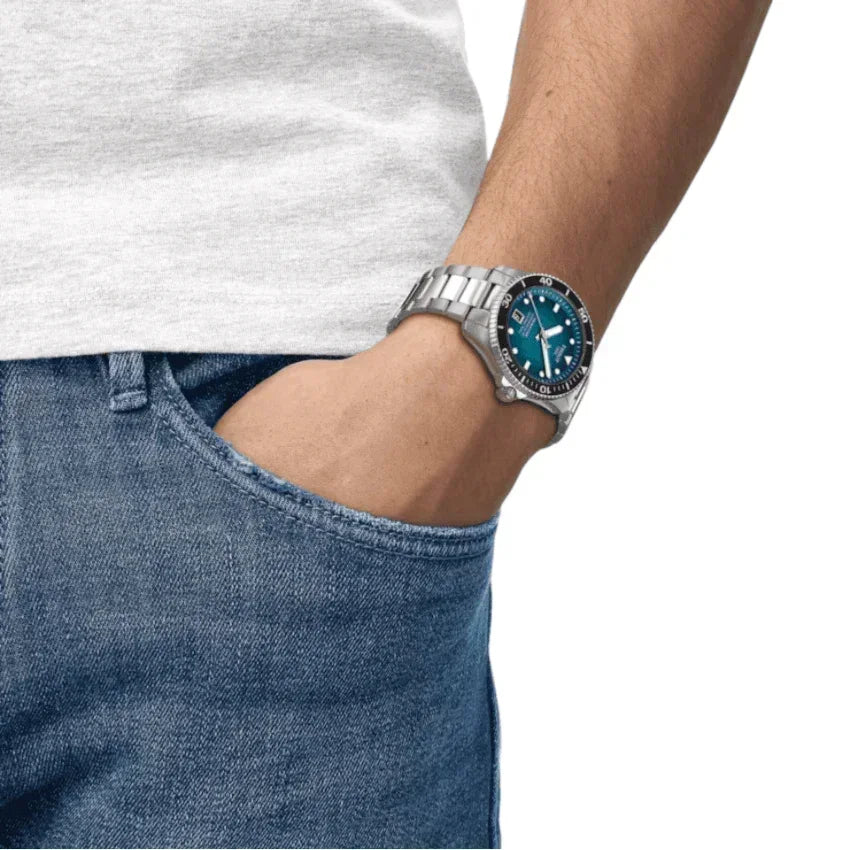 Tissot Seastar 1000 Powermatic 80 40mm Automatic Men's Watch T1208071109100