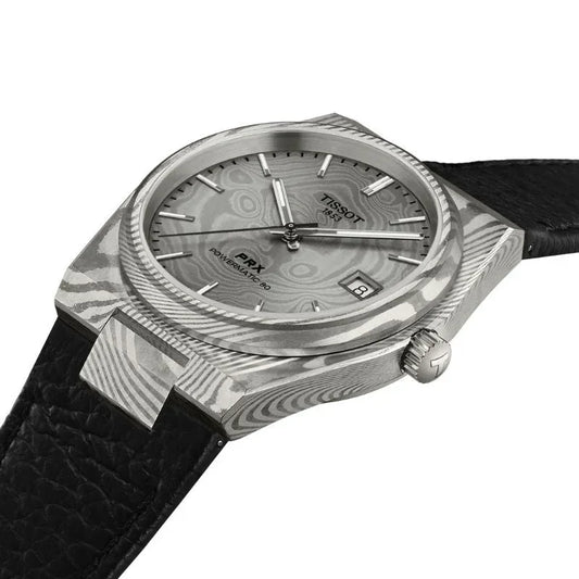 Tissot PRX Damascus Steel Automatic Unisex Watch T1378079608100