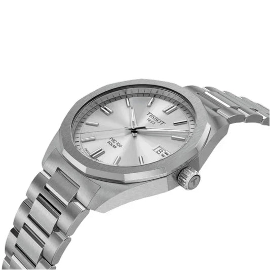 Tissot PRC 100 Solar 39mm Quartz Men's Watch T1514221103100
