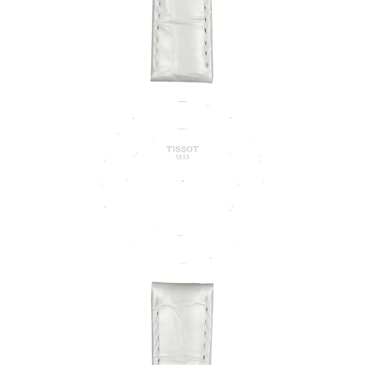 Tissot Official White Leather Strap Lugs 16 mm T852036795