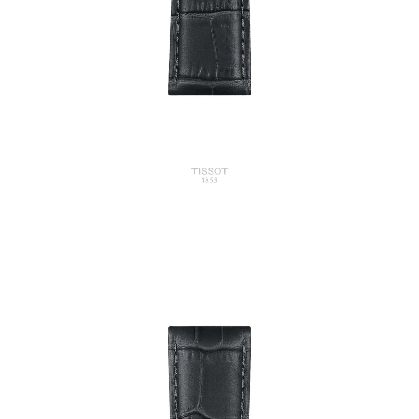 Tissot Official Grey Leather Strap Lugs 21 mm T852045750