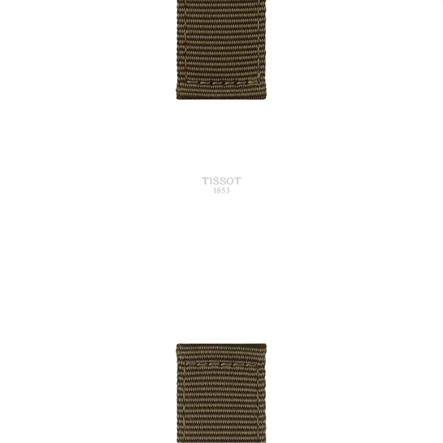 Tissot Official Khaki Fabric Strap Lugs 22 mm T852046756