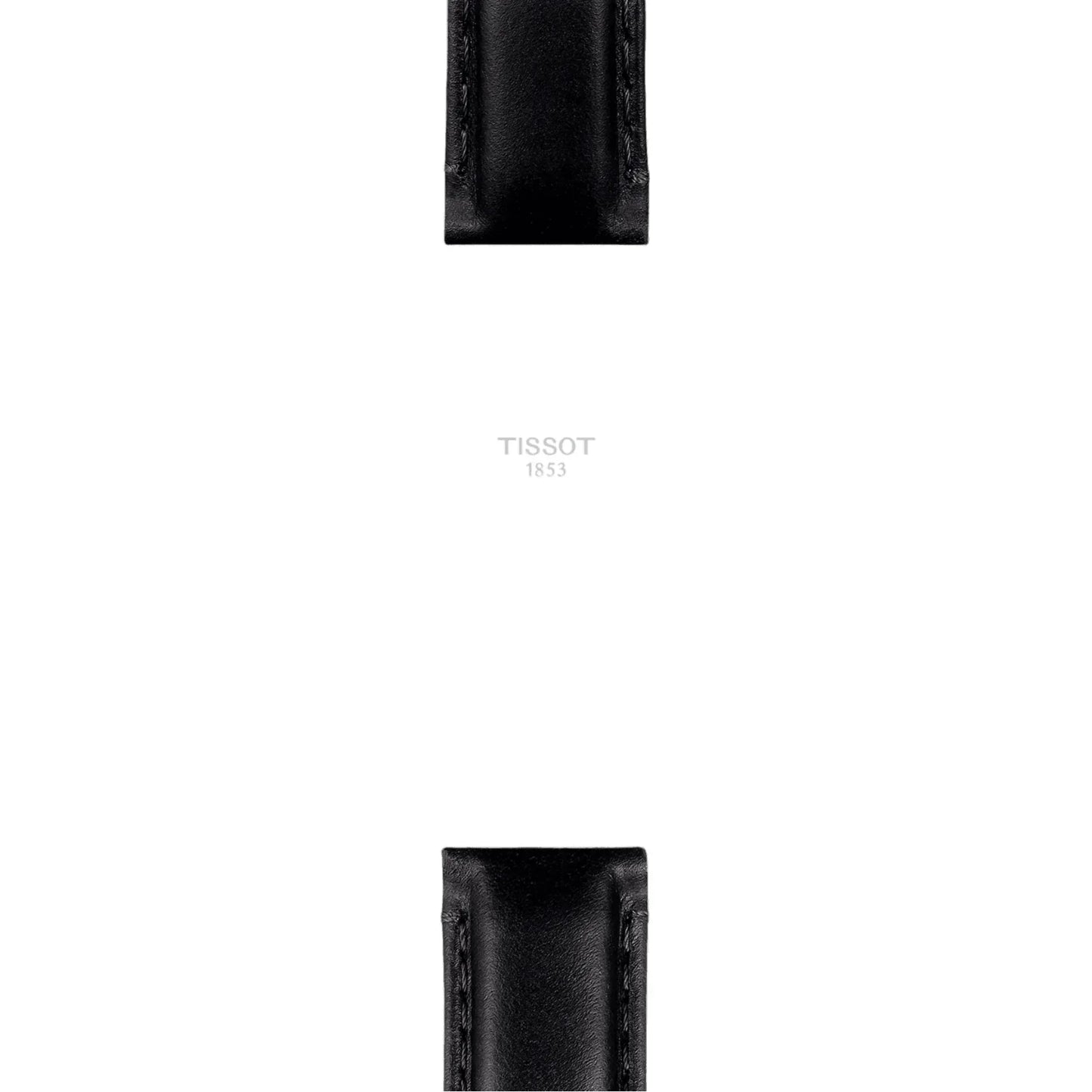 Tissot Official Black Leather Strap Lugs 20 mm T852046834