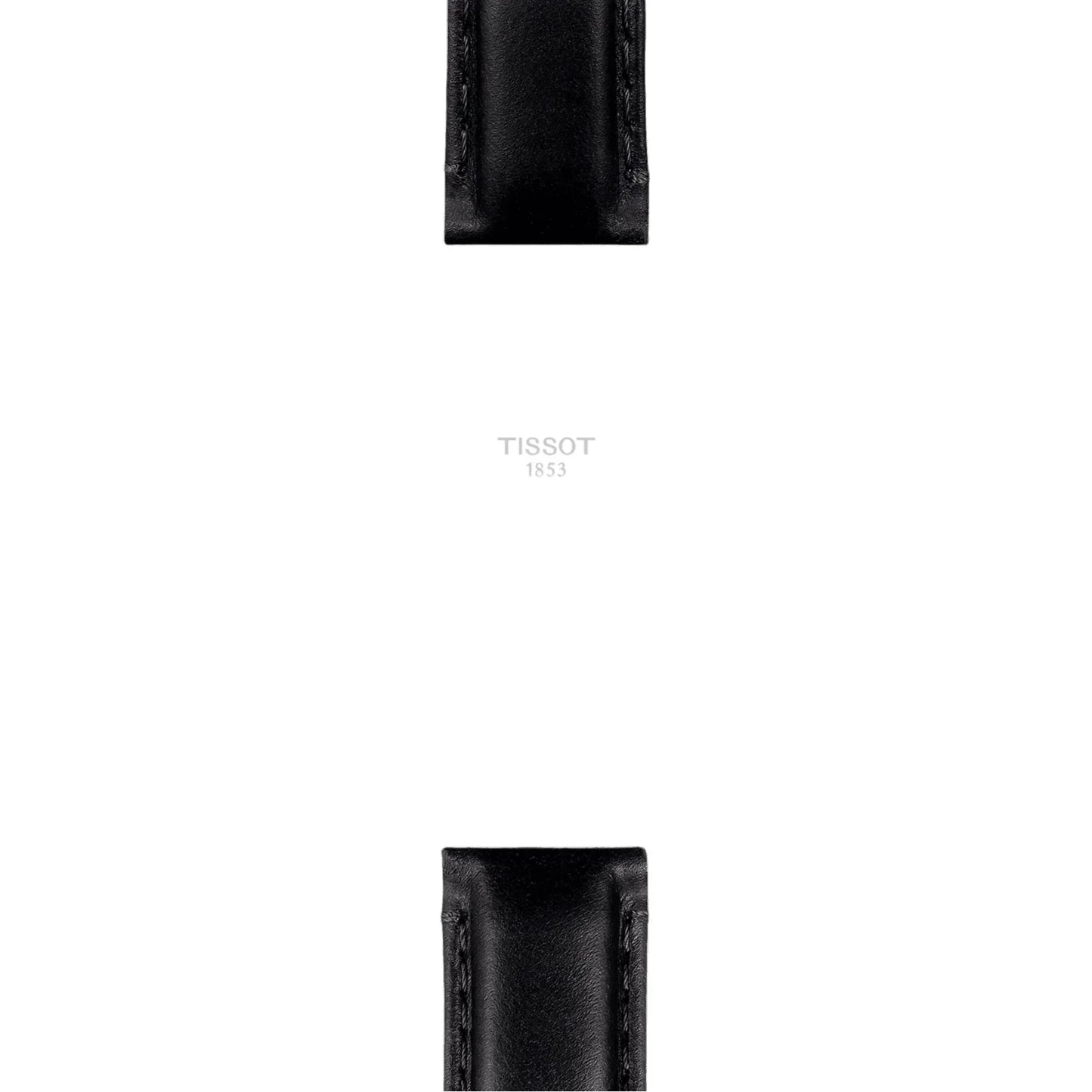 Tissot Official Black Leather Strap Lugs 20 mm T852046834