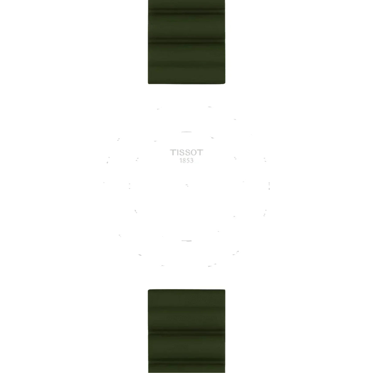Tissot Official Khaki Silicone Strap Lugs 22 mm T852047177