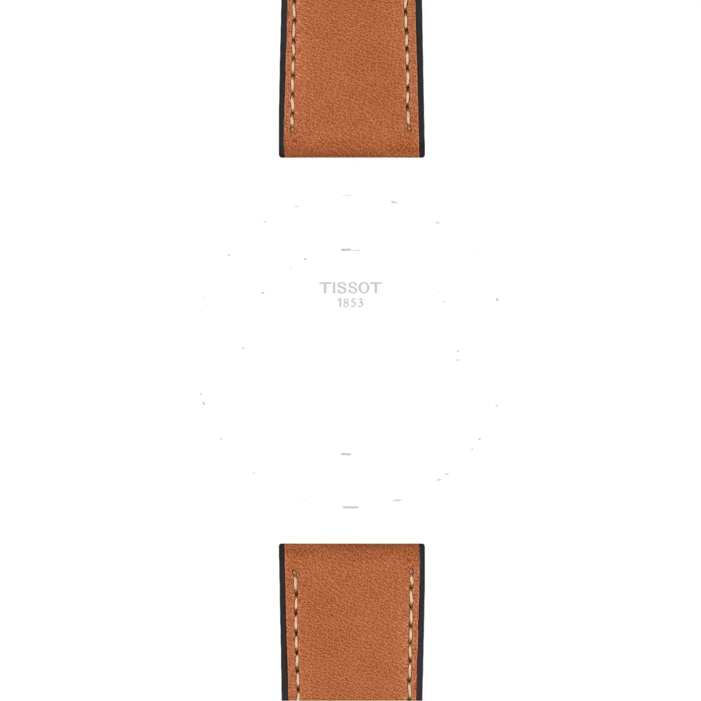 Tissot Official Brown Leather Strap Lugs 23 mm T852047777 T852047777