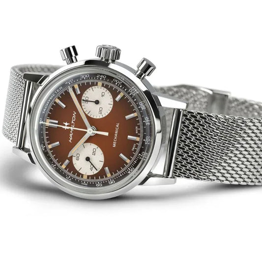 Hamilton American Classic Intra-matic Chronograph H Mechanical Men's Watch H38429591