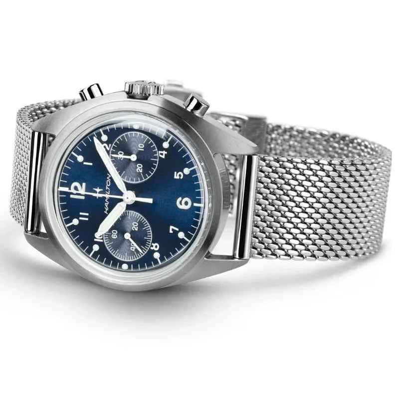 Hamilton Khaki Aviation Pilot Pioneer Mechanical Chronograph Men's Watch H76409140